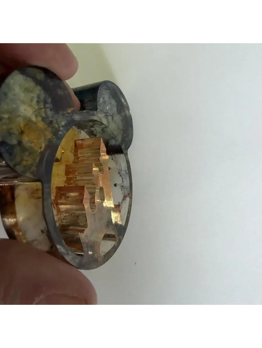 Handcrafted Resin Mickey Mouse Castle Trinket